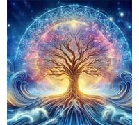 300 Piece Jigsaw Puzzles for Adults Miracle Tree, 35x35cm Puzzles for adults 300 Pieces, Fun Present & Activity for Home, Jigsaw Puzzle for Birthday