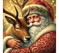 300 Piece Jigsaw Puzzles for Adults Old Man Deer, Impossible Puzzle for adults, Challenging Adult jigsaw puzzles 300 pieces, puzzle Classic Educational Games, Fun Activity for Family