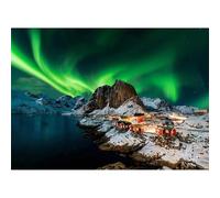 300 Piece Jigsaw Puzzles for Adults, Puzzle Educational Games, Challenging Puzzle, Puzzles 300 Pieces Aurora Landscape