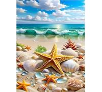 300 Piece Jigsaw Puzzles for Adults, Puzzle Educational Games, Challenging Puzzle, Puzzles 300 Pieces Shells Starfish