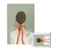 300 Piece Jigsaw Puzzles for Adults,Simple Jigsaw Puzzles for Adults,Wooden Large Size Puzzle with Gift Box,Girl Jigsaws for Family Educational Games,Unique Gifts for Women/Men,Home Wall Decor,ML-171