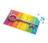 300 Piece Puzzle A Colorful Key With Various Symbols And Numbers. Picture Puzzle 750 Piece Puzzles For Adults Toys For Ages 8-13(500PCS)