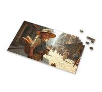 300 Piece Puzzle A Young Girl Carries Bread In A Basket On Her Back Picture Puzzle 300 Piece Puzzles Games For Kids 8-12(1000PCS)