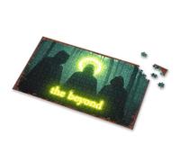 300 Piece Puzzle Enigmatic Figures In The Mystical Forest: The Beyond Picture Puzzle Spot It Game For Kids Toddler Toys(500PCS)