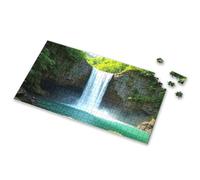 300 Piece Puzzles A Picturesque Waterfall Cascades Down A Lush, Green Cliff Into A Serene Pool Below Picture Puzzle Boy Toys Eurographics Puzzles 1000 Piece(1000PCS)