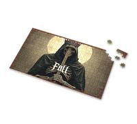 300 Piece Puzzles For Adults Large Piece Fall: Dark Crowned Skeleton Guardian Picture Puzzle Toddler Puzzles Jigsaw Puzzles 500 Pieces(1000PCS)