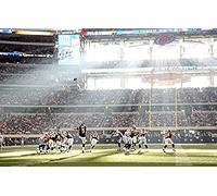 300 Pieces Classic 3D Puzzle American Football Cool Atmosphere in Stadium Jigsaw Puzzle Games Home Decor Gifts 38x26CM