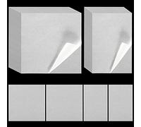 300 Pieces Diamond Painting Release Paper 15 x 15 cm and 15 x 10 cm Diamond Painting Cover Replacement Double-Sided Non-Stick Cover Replacement 5D Diamond Painting Accessories Tool for Adult Kids