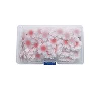 300 Pieces Edible Flowers Cupcake Toppers Sticky Rice Paper Decorative Cake Decorations Birthday Party Food Decorations