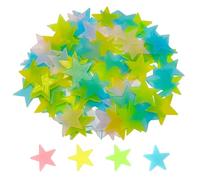 300 Pieces of Luminous Star Wall Stickers with Double-Sided Tape, Creative Plastic Wall Stickers, Home Decoration, Children's Room Wall Decoration