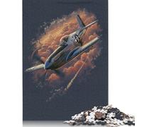 300 Pieces Puzzles for Adults Skyward Flight Creative Square Jigsaw Puzzles for Adults, Wooden Puzzles Home Decoration Jigsaw Puzzles 300pcs (40x28cm)