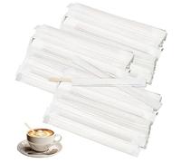 300 Pieces Wooden Coffee Stirrers,5.5 Inch Disposable Wood Sticks