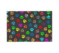 300 PiecesColor Animal Paws Print Puzzles for Adults-Wooden Jigsaw Puzzle for Adults Elderly