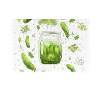 300 PiecesCucumber Pickle Puzzles for Adults-Wooden Jigsaw Puzzle for Adults Elderly