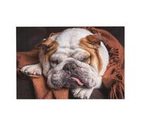 300 PiecesEnglish BullDogs Muzzle Pets Sleeping Dogs Puzzles for Adults-Wooden Jigsaw Puzzle for Adults Elderly