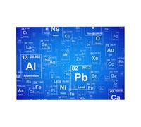 300 PiecesScience Teacher Funny Elements Periodic Table Puzzles for Adults-Wooden Jigsaw Puzzle for Adults Elderly