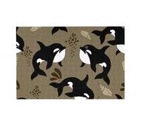 300 PiecesSea Life Whale Funny Big Fish Animal Puzzles for Adults-Wooden Jigsaw Puzzle for Adults Elderly