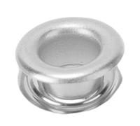 300 Sets 201 Stainless Steel Grommets Eyelets, to Reinforce Materials with Fabric Eyelets Canvas Tarps Grommets for Tarps Belts Clothing Bags Small Craft Projects (Silver)