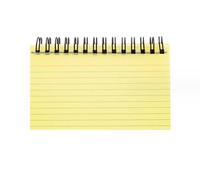 300 Sheets Lined Index Cards 6x4",6 Pads Spiral Bound Ruled Flash Cards with Two PVC Cover,Waterproof Horizontal Tearable notepad for Studying, School, Memory,Checklist (4x6", Yellow)