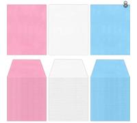 300 Sheets Nails Dust Collector Filter Paper, Universal Disposable Nail Vacuum Filter Sheets for All Nail Dust Extractor Machines, Tech Supplies for Salon, Spa, Home Use