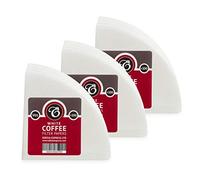 300 Size V01 White Coffee Filter Papers, Compatible with Hario Size 01 by EDESIA ESPRESS