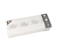 300 Snack Napkins Daily Collection 1/4 fold 24 cm x 16.5 cm White Enjoy Your Meal