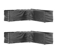 (300 x 300 x 90 cm/ 2 pcs) vidaXL L-Shaped Garden Furniture Covers Outdoor Furniture Cover 16 Eyelets