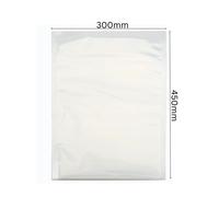 (300 x 450 mm, 100) Vacuum Sealer Bags Food Storage Pouches Clear Strong Freezer Space Saving
