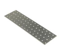 (300 x 80 mm) vidaXL Perforated Plates Connecting Joining Plate 60 pcs Galvanised Steel