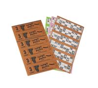 3000 3 PAGE GAMES JUMBO BINGO TICKETS 6 TO VIEW JUMBO BINGO BOOKS