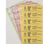 3000 6 PAGE GAMES JUMBO BINGO TICKETS 6 TO VIEW JUMBO BINGO BOOKS