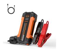 3000 A Portable Jump Starter Car Battery 12 V Jumpbox up to 9.0 L Petrol and 7.0 L Diesel Engine with Lights and Jumper Cable, 500 Lumen Lights