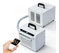 3000 BTU Mini Split Air Conditioner Split AC Unit Ductless Air Conditioner | Remote Control, No Assembly, with 2 m(6.56 foot) Connecting Pipe, Cools up to 64-86 Sq.Ft.(6-8㎡) for Home Office Camping