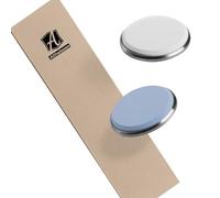#3000 Fine #6000 Extra-Fine Corundum Whetstone Disc and Leather Strop Compatible with HORL 2 and for HORL 2 Pro
