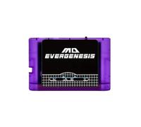 3000 In 1 EDMD Game Cartridge With 4GB Mini SD Card - Compatible With SEGA Genesis Mega Drive MD Console, Retro Game Flash Card For Classic 16-bit Gaming(Purple)