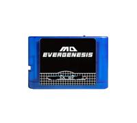 3000 In 1 EDMD Game Cartridge With 4GB Mini SD Card - Compatible With SEGA Genesis Mega Drive MD Console, Retro Game Flash Card For Classic 16-bit Gaming(Blue)