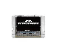 3000 In 1 EDMD Game Cartridge With 4GB Mini SD Card - Compatible With SEGA Genesis Mega Drive MD Console, Retro Game Flash Card For Classic 16-bit Gaming(White)