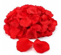 3000 Pcs Artificial Rose Petals, Red Wedding and Valentine Decorations