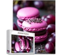 3000 pcs Piece Jigsaw Puzzles for Adults Kitchen Puzzle Macarons Pattern Design, Piece Puzzle Educational Games, DIY Adult Crafts with Gift Box, Beautiful Decoration Gifts for Women, 122x81cm,Model515