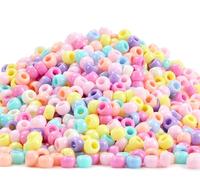 3000+ pcs Pony Beads, Multi-Colored Bracelet Beads, Beads for Hair Braids, Beads for Crafts, Plastic Beads, Hair Beads for Braids (Large Pack, Candy)…