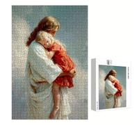 3000 Piece Jigsaw Puzzle for Adults, Religion & Angel Premium Wooden Puzzles with Poster, Classic Cut, Interlocking Pieces for Home Decor & Mindfulness 111 x 87 cm - Aged 14+ Only (Not a Toy) P3#1332