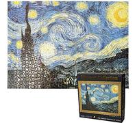 3000 Piece Jigsaw Puzzle, The Starry Night by Van Gogh Jigsaw Puzzles for Adult Reduced Pressure Toy - Learning and Education for Adult Puzzles(45.3 x 32.3 inch)