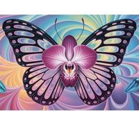 3000 Piece Jigsaw Puzzles for Adults, Abstract Butterfly Jigsaw Puzzles for Adults 3000 Pieces, 122x81cm Impossible Hard Difficult Challenging Adult Puzzles for Wall Decoration and Gifts