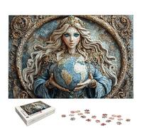 3000 Piece Jigsaw Puzzles for Adults, Angel Jigsaw Puzzles for Adults 3000, Earth Jigsaws for Family Educational Games, Wooden Puzzle with Gift Box, Unique Gifts for Women, Home Wall Decor, -5024