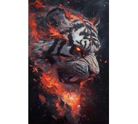 3000 Piece Jigsaw Puzzles for Adults - Animal Tiger - Eco Matte Anti-Glare Print, Precision Fit Interlocking Pieces with Letter Zone Backing 48x31.9 inch