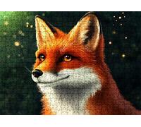3000 Piece Jigsaw Puzzles for Adults, cute fox Wooden Puzzle Hard Difficult Challenging Puzzle, jigsaw Puzzle 48 x 31.9 inches, Stress Relief Wall Decor, Educational Games, w0-440