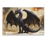 3000 Piece Jigsaw Puzzles for Adults, Dragon Jigsaw Puzzles for Adults, Wooden Puzzle with Gift Box, Fantasy Jigsaws for Family Educational Games, Unique Gifts for Women/Men, Home Wall Decor, -2927