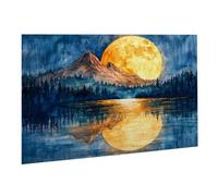 3000 Piece Jigsaw Puzzles for Adults Educational Game Jigsaw Puzzle,Jigsaw Puzzles for Adults 3000 Moon Lake 1,Challenging/Brainteasing Adult Jigsaws,Suitable Relaxation,Creativity,Gifts Giving K0F770