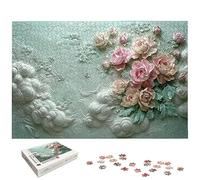 3000 Piece Jigsaw Puzzles for Adults, Flower Jigsaw Puzzles for Adults 3000, Flowers Jigsaws for Family Educational Games, Wooden Puzzle with Gift Box, Unique Gifts for Women, Home Wall Decor, -6466