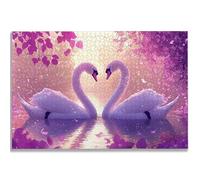 3000 Piece Jigsaw Puzzles for Adults, Landscape Jigsaw Puzzles for Adults, Wooden Puzzle with Gift Box, Swan Jigsaws for Family Educational Games, Unique Gifts for Women/Men, Home Wall Decor, -2347